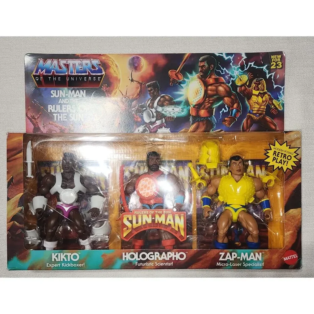 master of the universe sun-man and the rulers of the sun